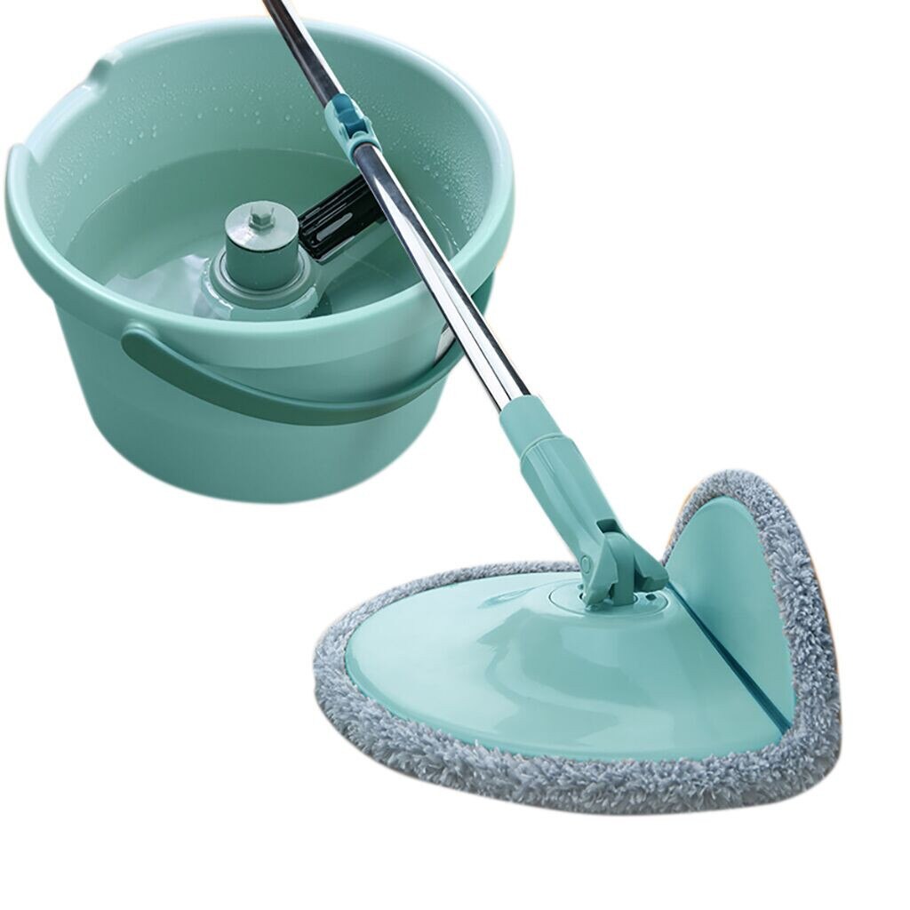 ° Hoofd Magic Vloer Mop Emmer Hoofd Microfiber Spinning voor Hout Keramische Tegels Floor Cleaning: Default Title
