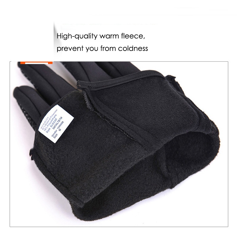 Unisex Touchscreen Handschoenen Winter Thermische Warm Fietsen Fiets Ski Outdoor Camping Motorhandschoenen Sport Volledige Vinger Deel