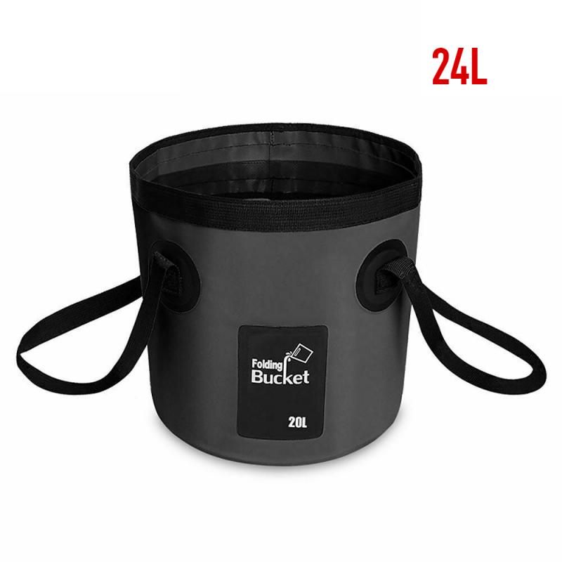 Visemmer draagbare outdoor reis opvouwbare wateremmer handige visbox autowas emmer geïntegreerde vormgeving: 01