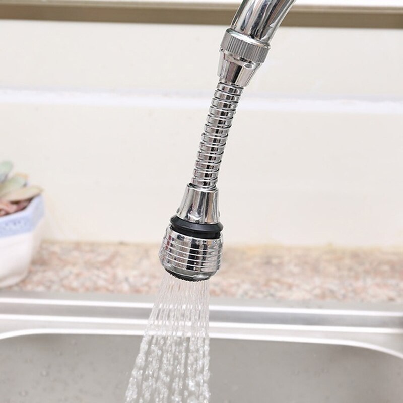 360-degree Rotating Adjustable Water Saving Aerator Kitchen Faucet Tap Nozzle Faucet Filter Kitchen Accessories