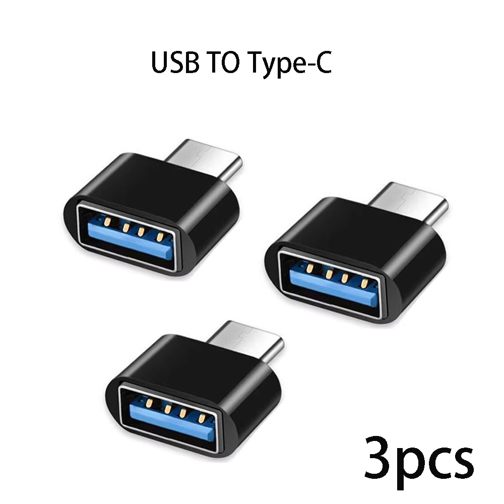 Mini Typ C zu USB Adapter 3,0 USB-C Stecker otg eine Buchse Daten anschluss für MacBook Pro iPad Mini 6/Pro MacBook Air Typ C Gerät: Rose Gold