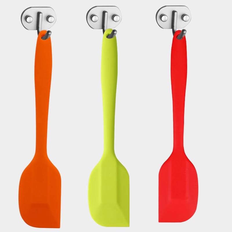 Accesorios de cocina, espátula de silicona antiadherente, espátula para crema, mantequilla y tartas espátula para mezclar masa, utensilios para pasteles