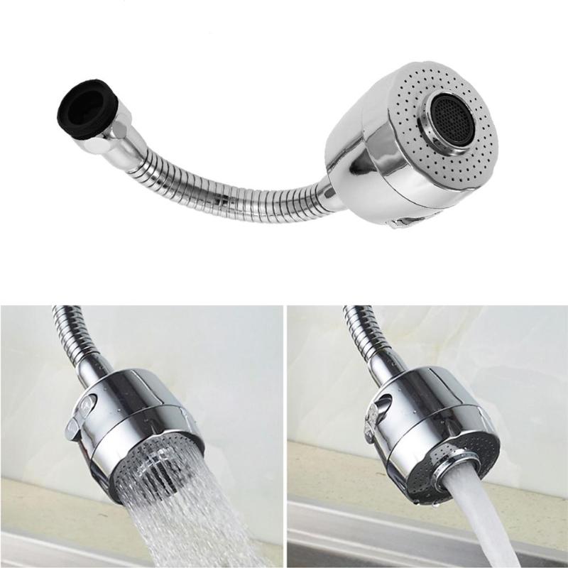 Water Faucet Bubbler Kitchen Faucet Saving Tap Flexible Bend Water-saving Universal Hose Tap Aerator Faucet Nozzle Filter