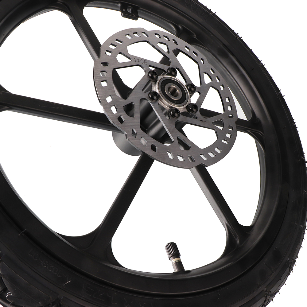 Bicycle 16 Inch Front Wheel 16x1.75 Tire Inner Tube Alloy Hub With Brake Disc For Electric Scooters Folding E-bike Bike Parts