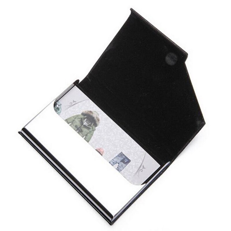 Staal Vrouwen Bank Credit Card Houder Reizen Dame Bescherming RFID Portemonnee Vrouwelijke Pocket Multi-Card Case Porte carte