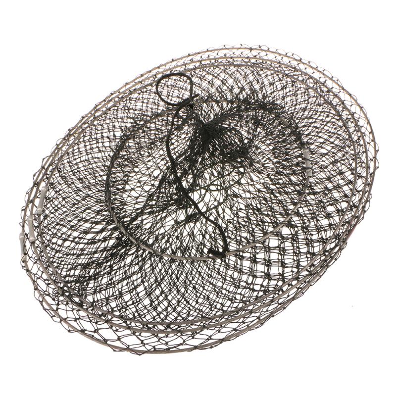 Portable Fishing Net Cage Nylon Collapsible Fishing Keep Net Fishing Crab Lobster Crawdad Boat Fish Live Bait Keep Net Trap