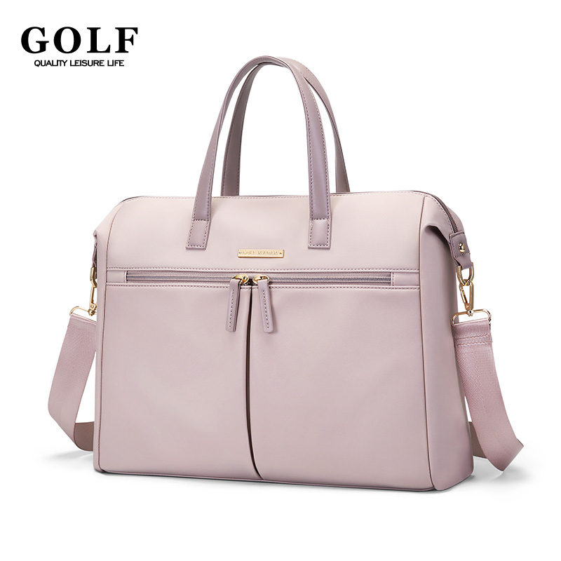 GOLF Women's Business Bags Briefcases Laptop 15 Inch Bag Commuter Handbag Lady Casual College Shoulder Bags for Women Trend