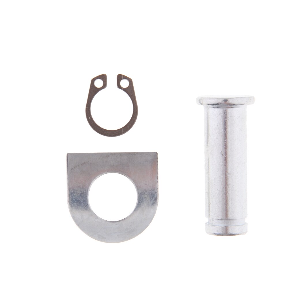 2x Motorcycle Chrome Pivot Pin &amp; Clip Kit Hand Lever Pivot Pin and Lock Clip for Harley Sportster Motorcycle Motorbike