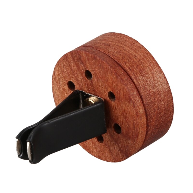 Essential Oil Diffuser For Car With Vent Clip, Wooden Stainless Steel Lava Stone Aromatherapy Diffuser Locket Mini Air Freshener