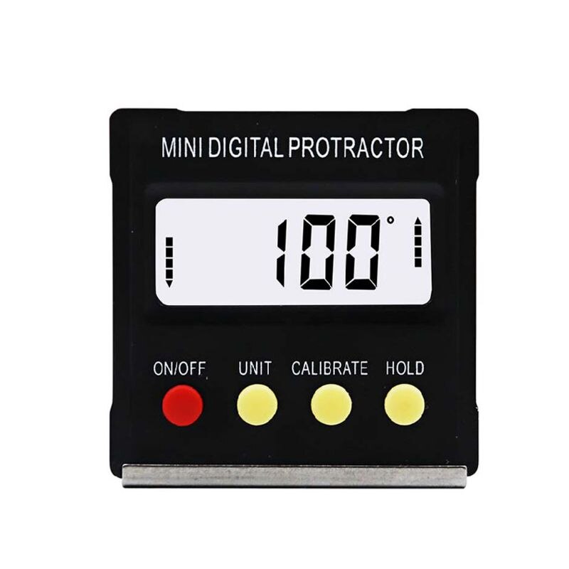 Mini Electronic Digital Display Magnetic Digital Inclinometer Protractor Slope Level Measuring Instrument