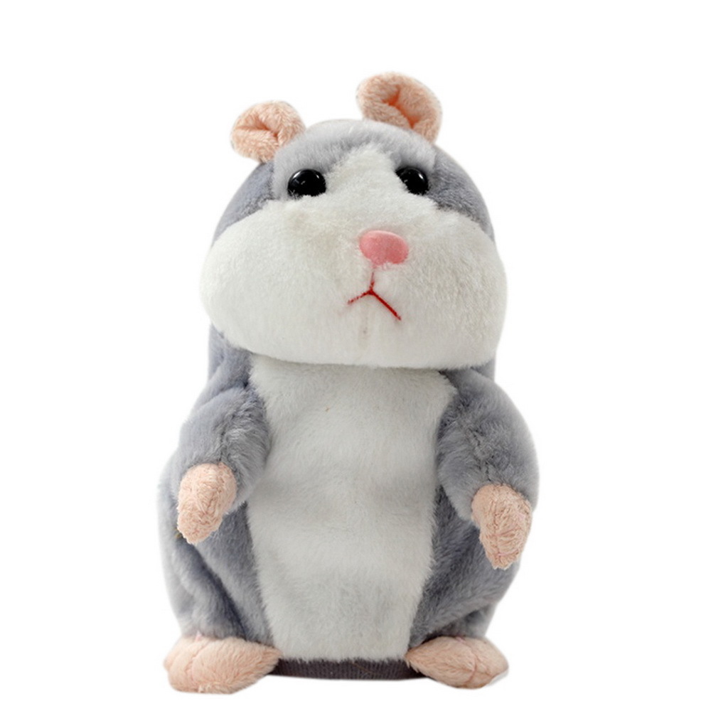 Magic Talking Hamster Pulse Toy Mimicry Pet Electronic Mouse Educational Toy Recording Repeats What You Say Imitate Human Voice