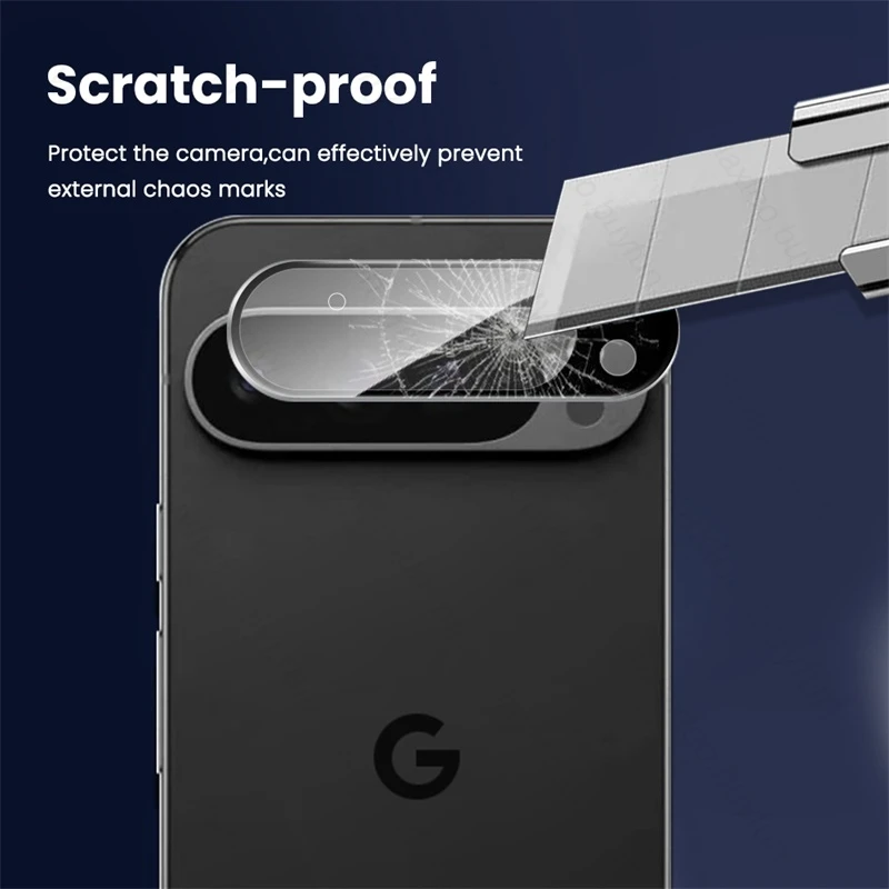 3Pcs 3D Curved Camera Lens Protector Tempered Glass Case for Google Pixel9 Pixel9Pro Pixel 9 Pro XL Pixel9ProXL 5G Pixle 9 A 9a