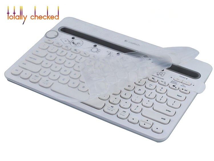 Desktop PC keyboard cover Waterproof dustproof clear Protector Skin For Logitech Bluetooth Multi-Device Keyboard K480