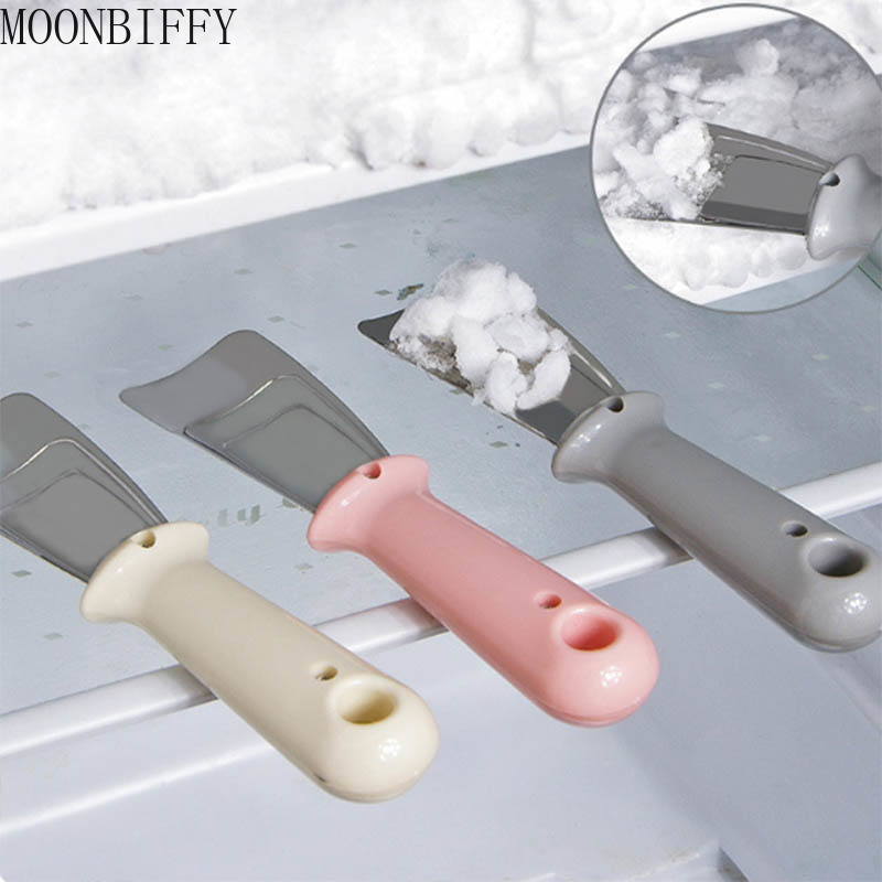 Kitchen Clean Gadget Portable Useful Fridge Accessories 1PC Defrosting Shovel Stainless Steel Freezer Ice Scraper Deicing Tool