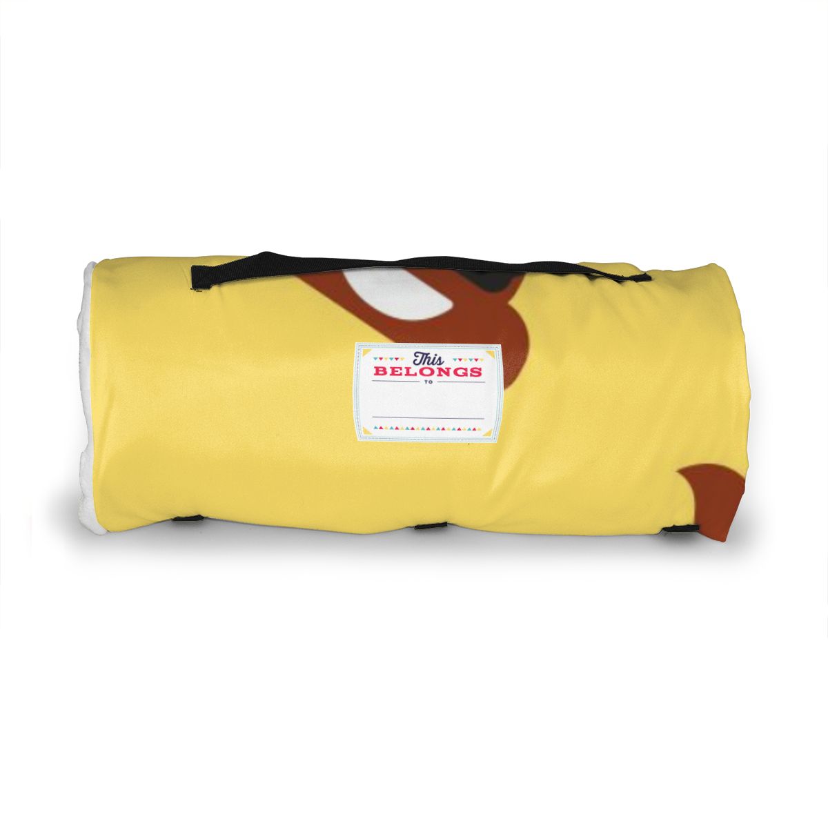 Dessin animé caca Illustration matelas enfant en bas âge sieste tapis de couchage maternelle enfants ensemble de literie avec oreiller