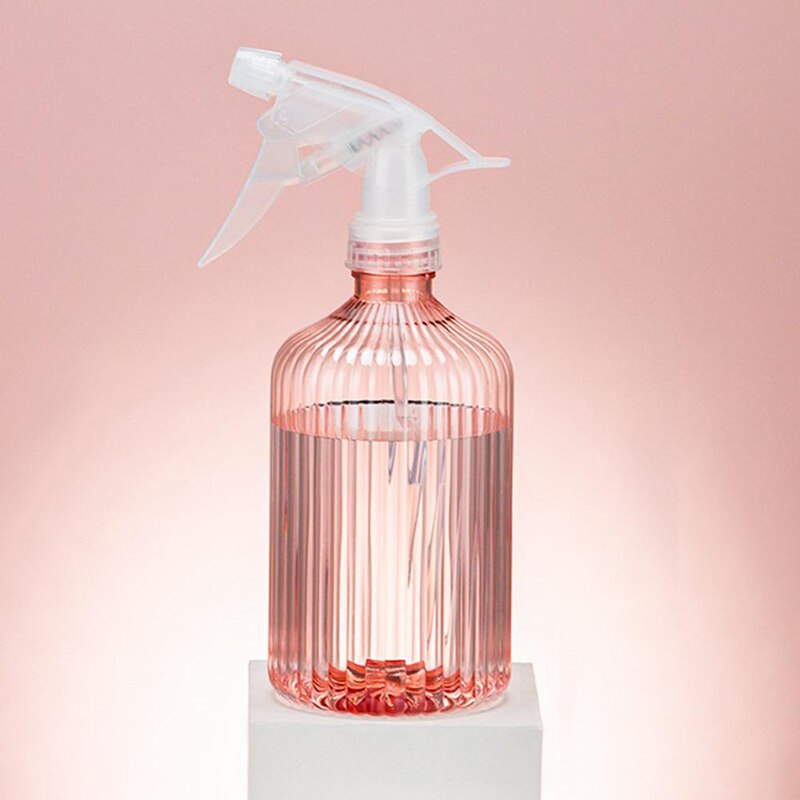 500ml Plant Flower Watering Pot High Capacity Sprayer Bottle Plastic Household Watering Cans for Gardening Irrigation Supply: Pink