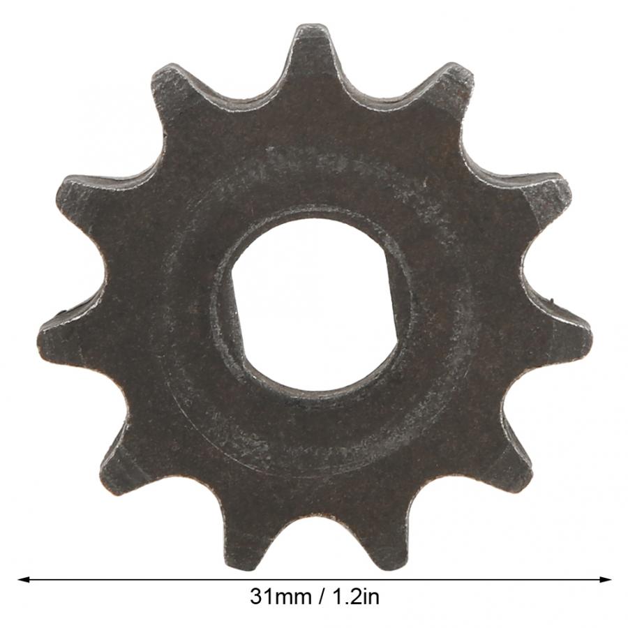 Electric Scooter 11 Teeth Sprocket H Holes Crankset Gear Plate Chainwheel Crankset Sprocket for T8F Chain