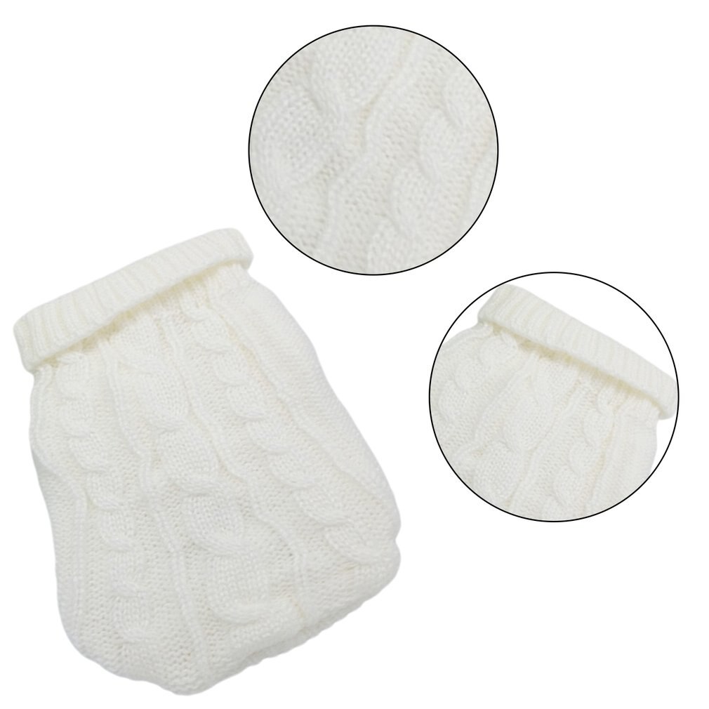 Pet Dog Knitted Sweaters Winter Pet Warming Clothes Small Dogs Warm Sweater Coat Cats Clothes Supplies Soft Dog Sweaters