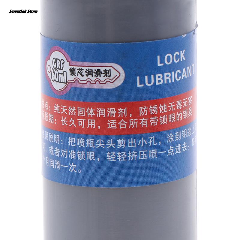 1 Stck Hurtlessness Graphit Fein Schmiermittel Für Schloss Element Schlosser Zylinder Vorhängeschloss 60ml whosale