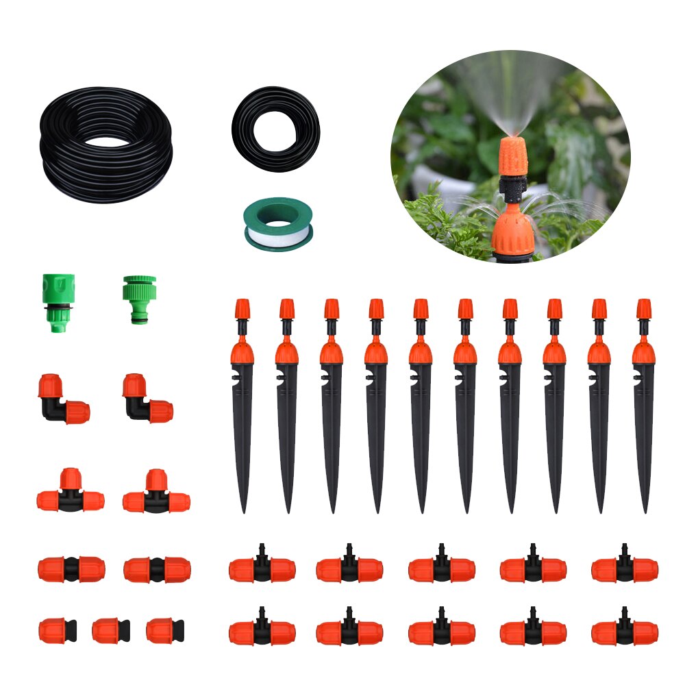 Garden Automatic Water Timer Energy Saving Woterproof Rain Sensor With Battery Watering Irrigation Timer Controller: Set D