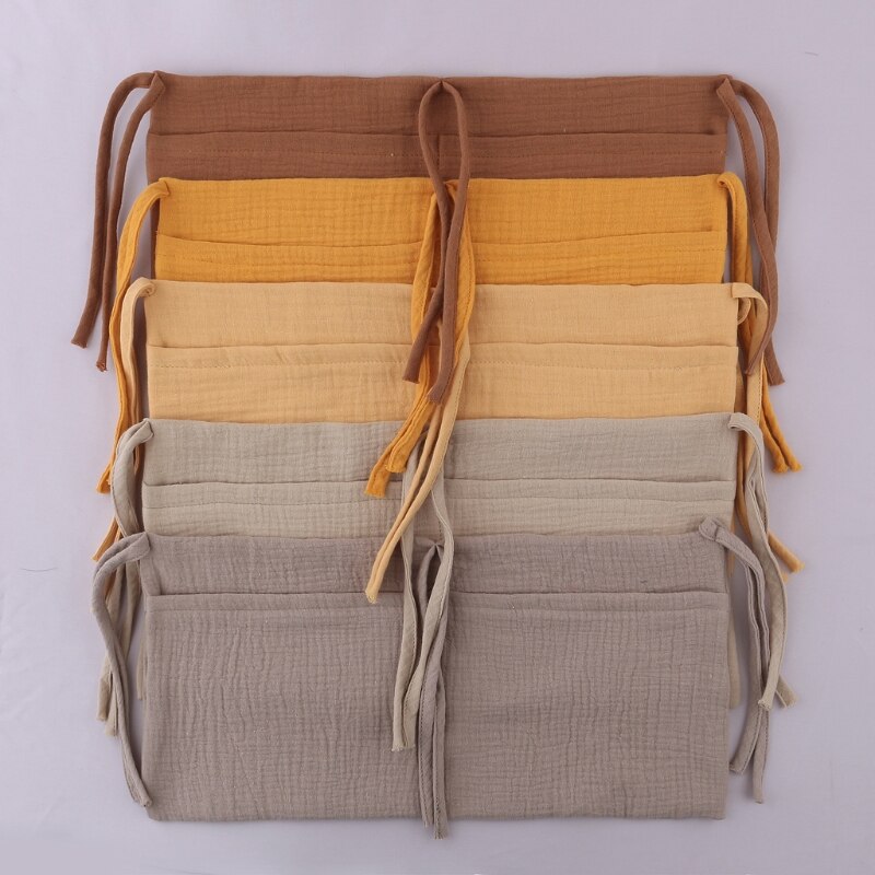 Sac de rangement suspendu pour lit de bébé et -né,en coton, berceau, organisation, jouet, couche-culotte, poche, ensemble de literie, accessoires, boutique de couches,