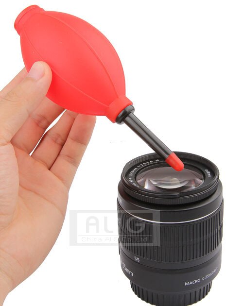 Red / Black Color Camera Cleaner Cleaning Air Dust Blower for Canon Nikon Sony DSLR Mini Camcorder Lens Filter