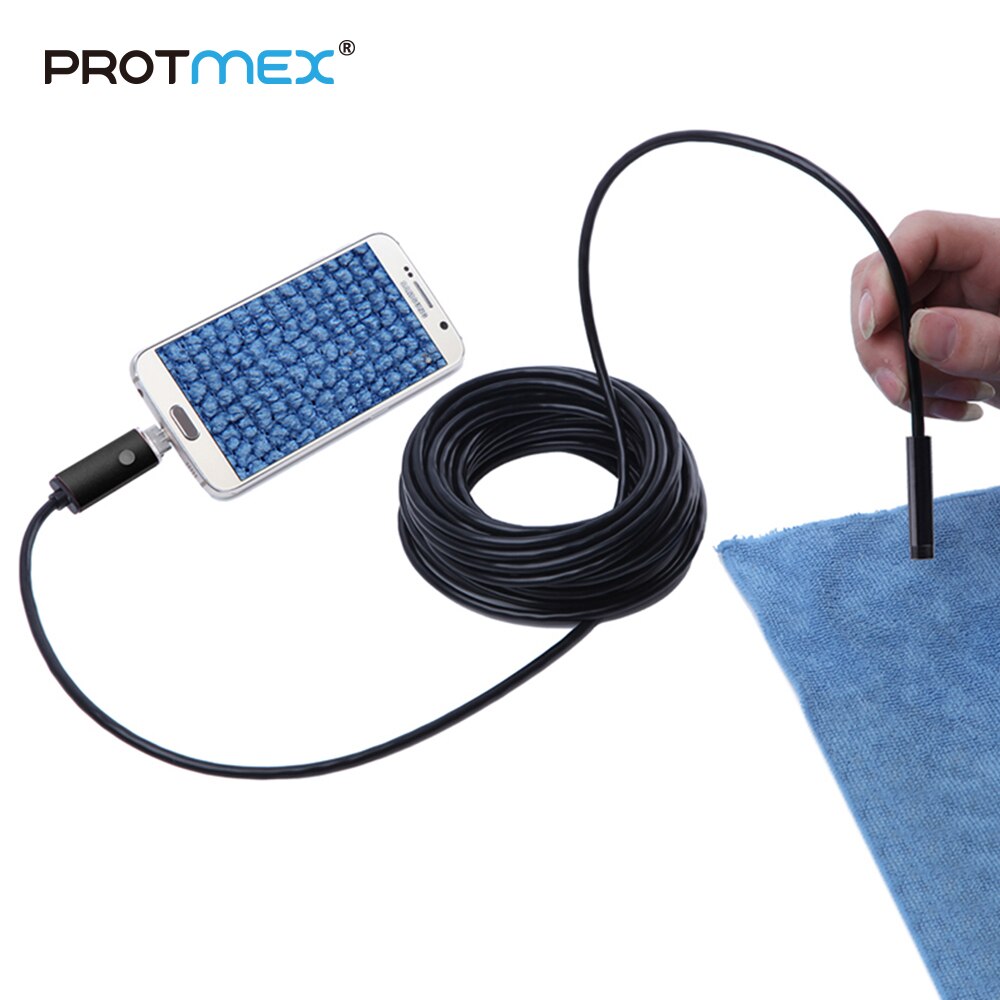 AN99 5.5mm 6 LED PC Android Endoscope 2 M/5 M/10 M USB Endoscope lentille Mobile pour Android: AN99-5.5mm-2M