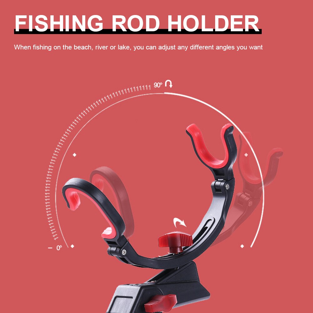 360 Degree Adjustable fishing rod mount Universal Fishing Foldable Bracket Sea Lake Fish Rod Rack Stand Fishing Accessories