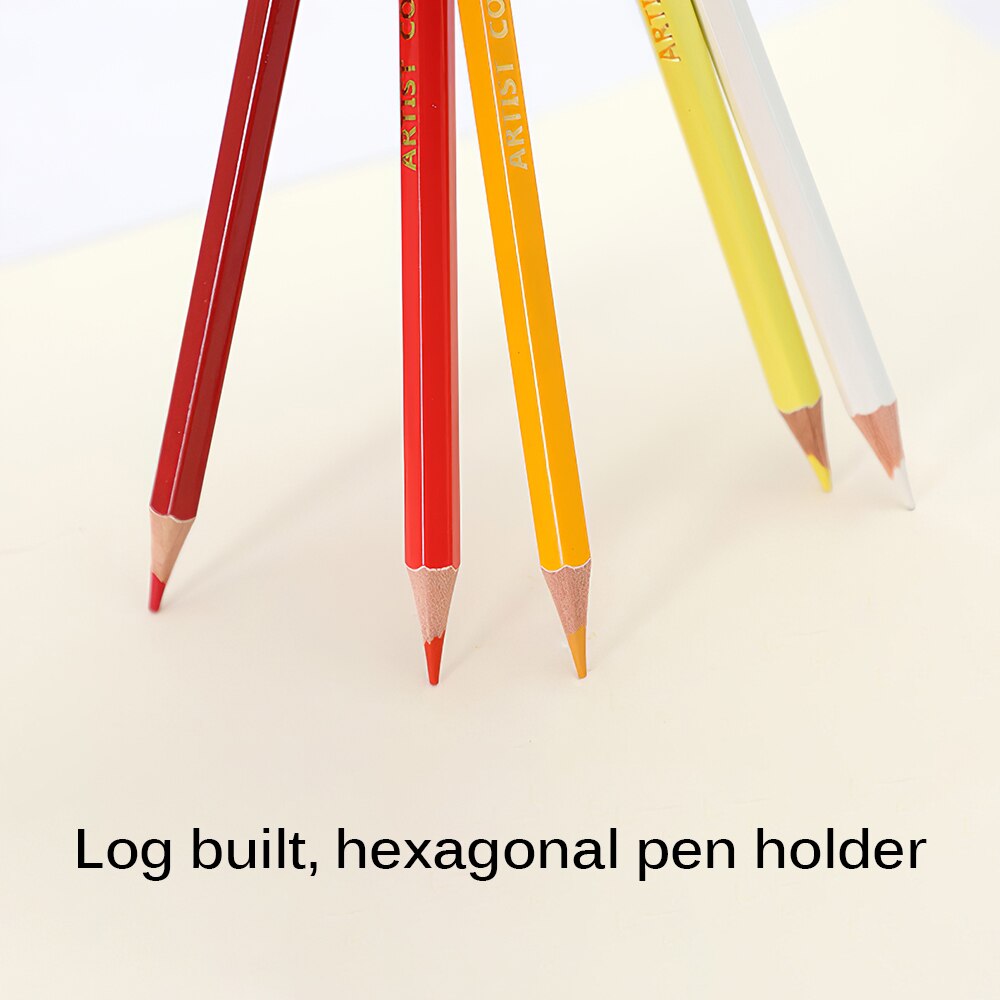 120 Kleur Professionele Olie Kleur Potloden Hout Zachte Aquarel Potlood Voor School Trekken Schets Art Supplies