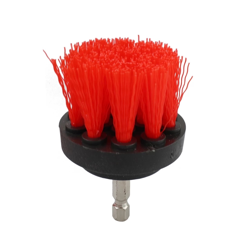 2/3.5/4/5'' Brush Attachment Set Power Scrubber Brush Car Polisher Bathroom Cleaning Kit with Extender Kitchen Cleaning Tools