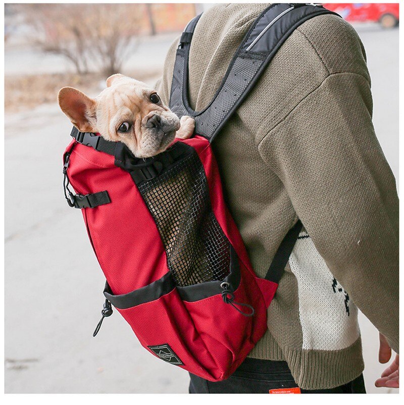 Haustier Hund Träger Reise Rucksack Schulter Hund Outdoor Tasche Lüftung Atmungs Fahrrad Motorrad Outdoor Wandern Sport Tasche