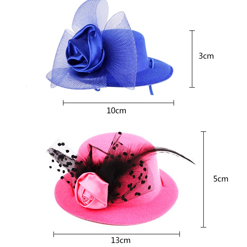 Gorras para perro, gorros multicolores para mujeres, sombreros para mujeres pequeñas y medianas, sombreros de perros para vestir, accesorios de Cosplay para perros y gatos, 25