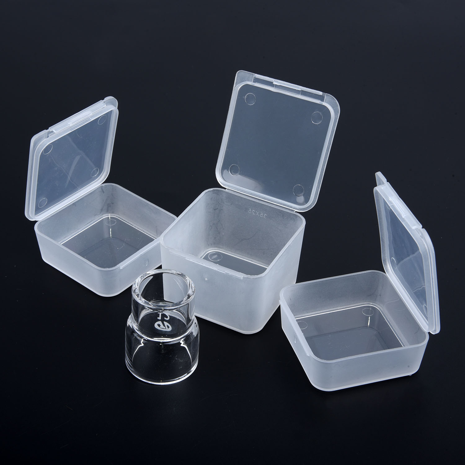 Hittebestendig Lassen Tool Kit 6 stks/set Voor WP-9 WP-17 18 26 Gas Lens 6Pcs Fupa Cup TIG lassen Gas lens Pyrex