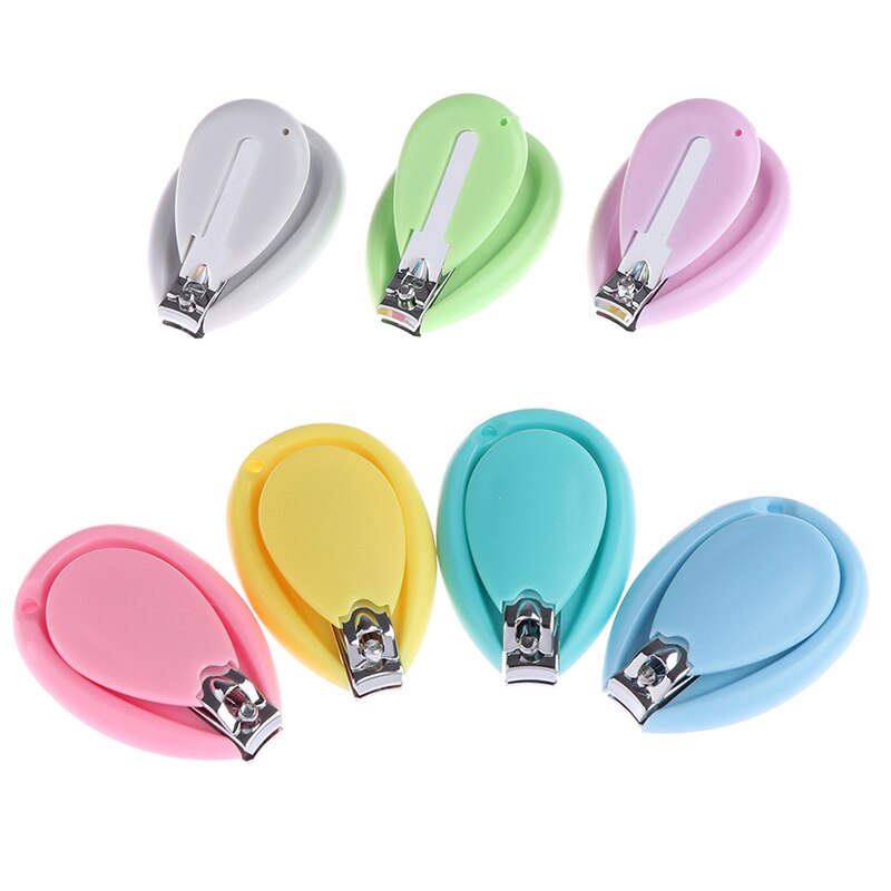 1Pc Baby nagel clipper sicherheit cutter kleinkind infant scissor zufällige farbe