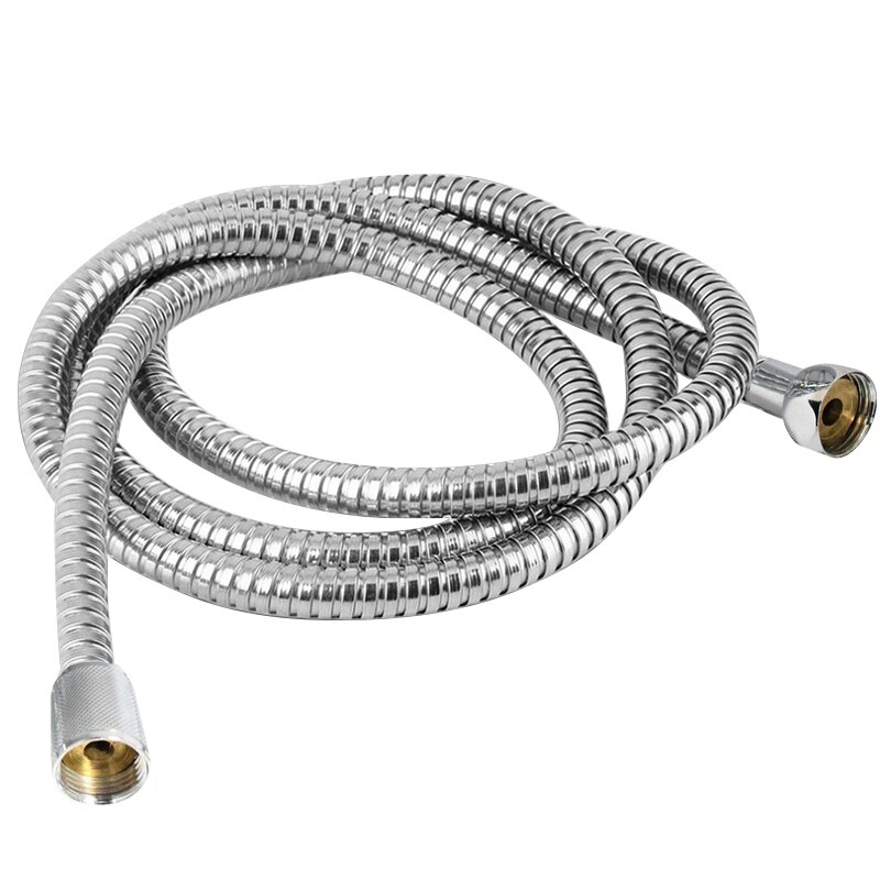 Manguera de ducha Flexible de acero inoxidable, extensión de manguera de agua de ducha de baño, tubo de tracción, accesorios de baño: 1.5M