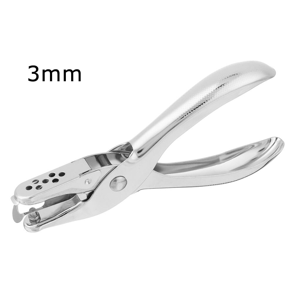 Poinçon de papier à une main en métal, petit cercle en forme de 6MM - 3MM -1.5MM, poinçon de