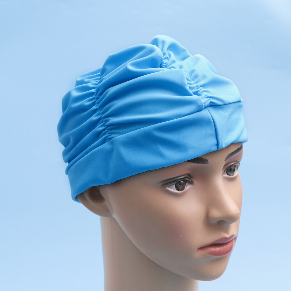 1pc badmutsen praktische geplooide elastische premium badmuts badmuts voor meisjes