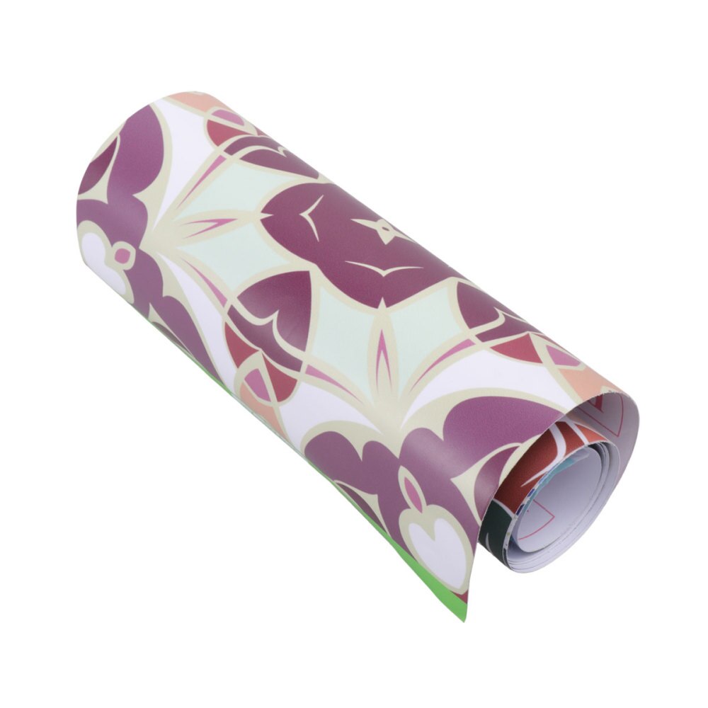 Waterproof Wallpaper Border Sticker Simulation Tiles Waist Line Wall Sticker Waterproof Self Adhesive Border Decal for Bathroom