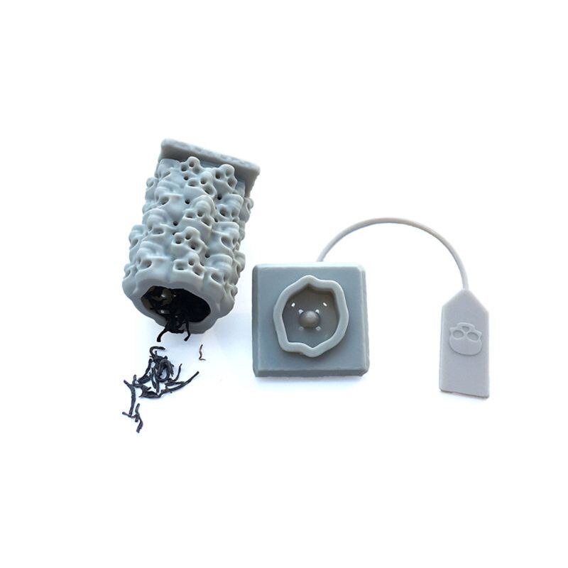 Kranium silikone te infuser te sil filter urt krydderi diffusor genanvendelig halloween drinkware tilbehør