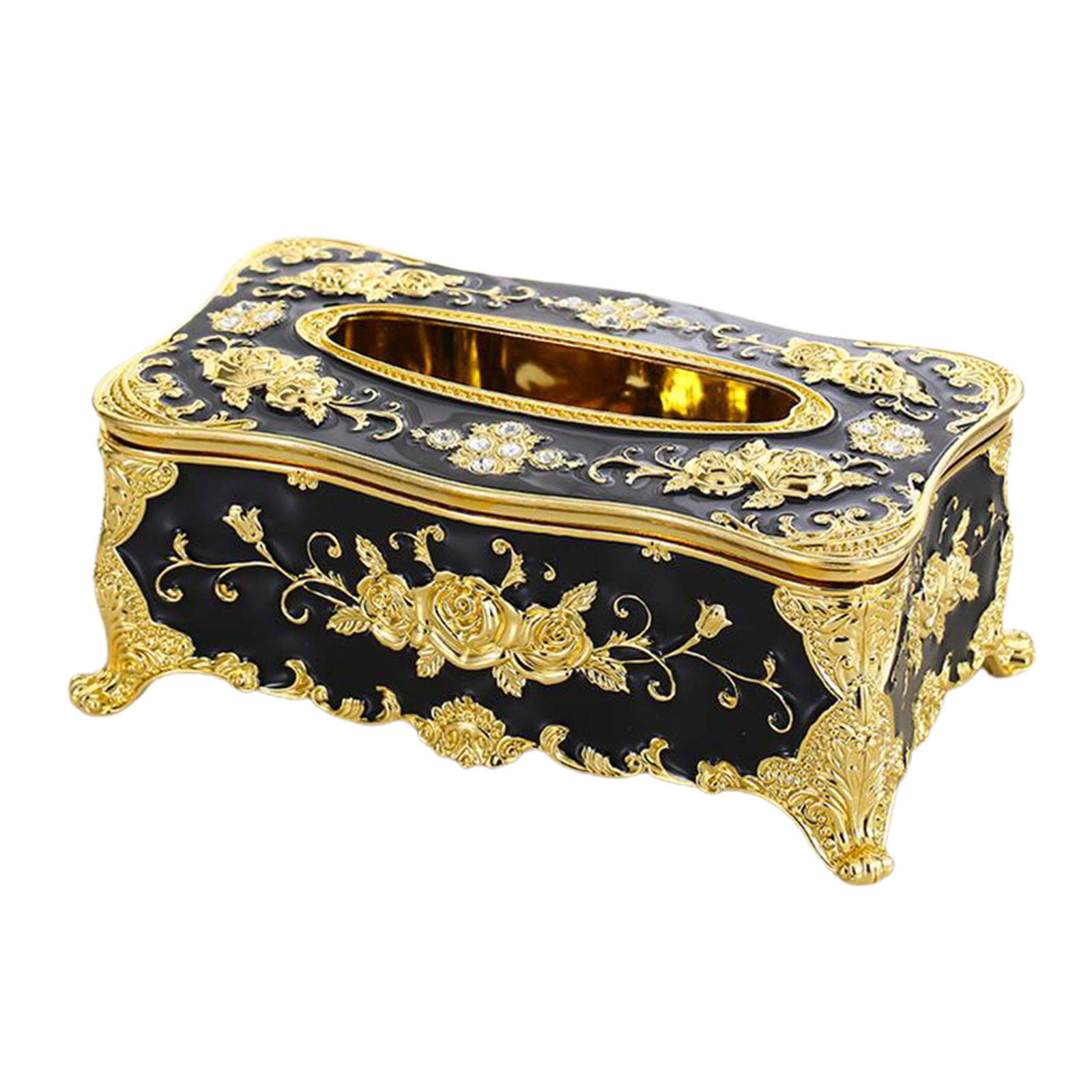 Retro chic oppbevaringsveske papir serviettholder dispenser etui organisator pumpe papir etui ansiktsservietter oppbevaringsbil