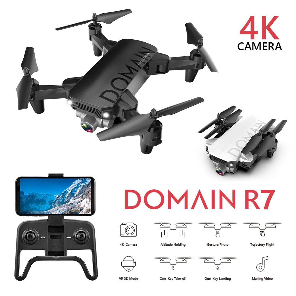 R7 Mini Rc Drone 4K Met Camera Profesional 12 Minuten Rc Dron Mini Quadrocopter Opvouwbare Drone Zeer Mooie voor Vriend