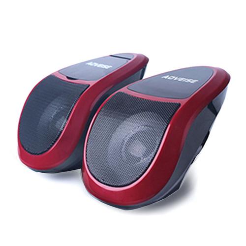 Motorcycle Bluetooth Speaker Music Audio Amplifier Waterproof Stereo Scooter U Disk Motorcycle FM Radio MP3 Player Accessories: Red