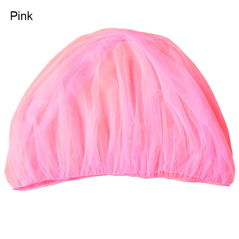 Baby Stroller Mosquito Net Full Insect Cover Carriage Kid Portable Foldable Netting: Pink