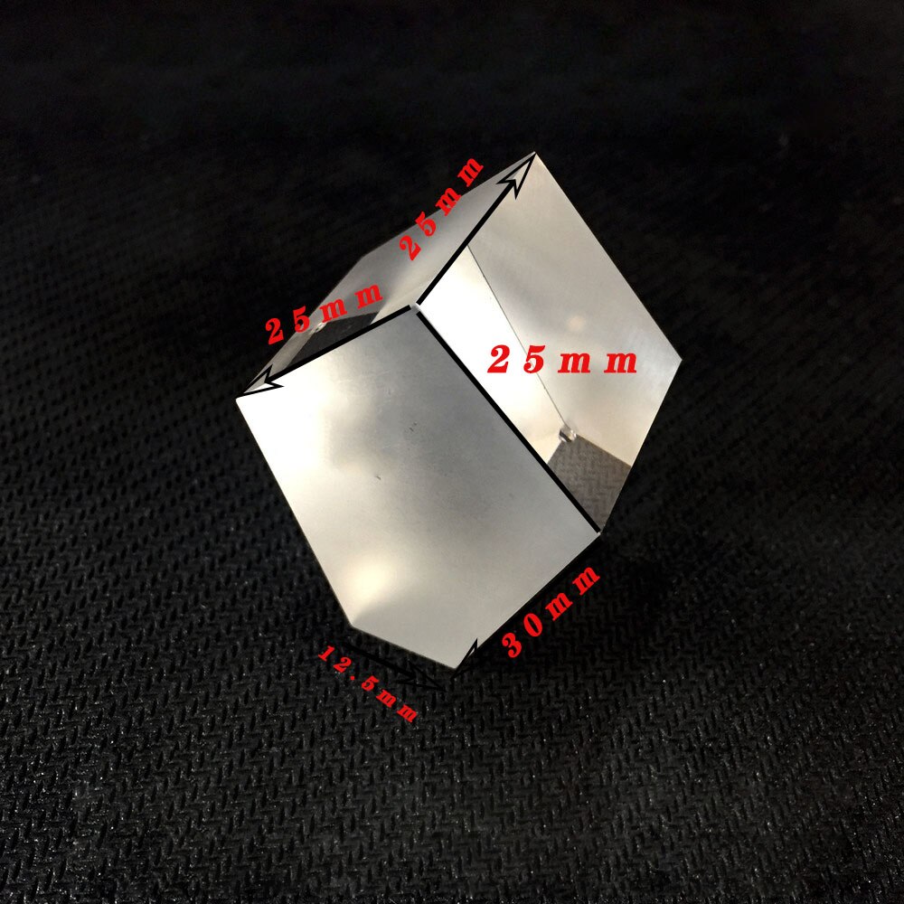 Pentaprisme Angle droit prisme irrégulier 90 degrés miroir polygonale spécial enseignement expérience verre optique