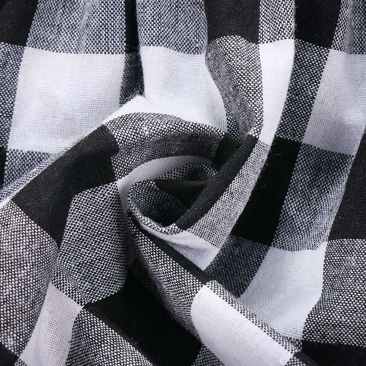 Herfst Lente Stijl Mode Zwart Wit Plaid Meisje Jurken lange Mouwen Baby Kids Kleding Casual Meisje Jurk Vestidos