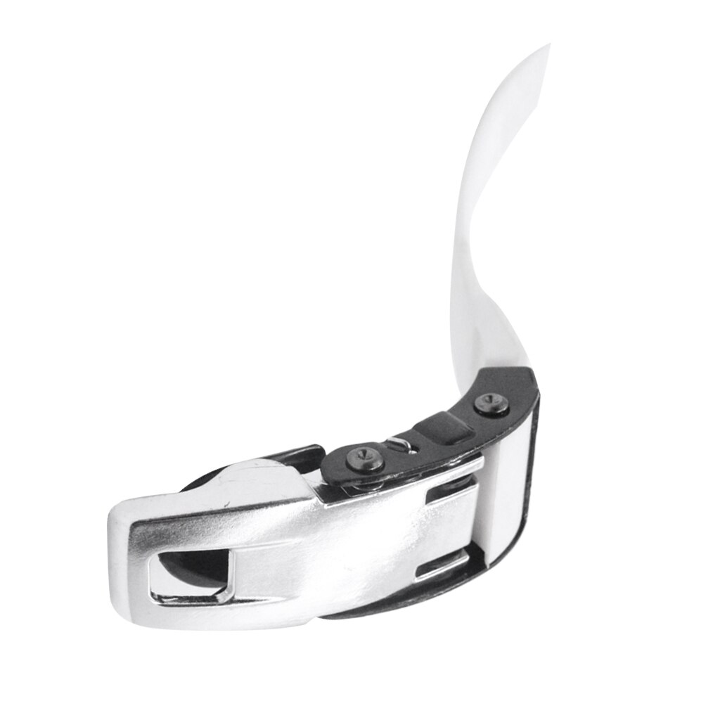 Zapatos con correas de repuesto para patines en línea, con tornillos y tuercas, 8,3x0,8 pulgadas: Blanco