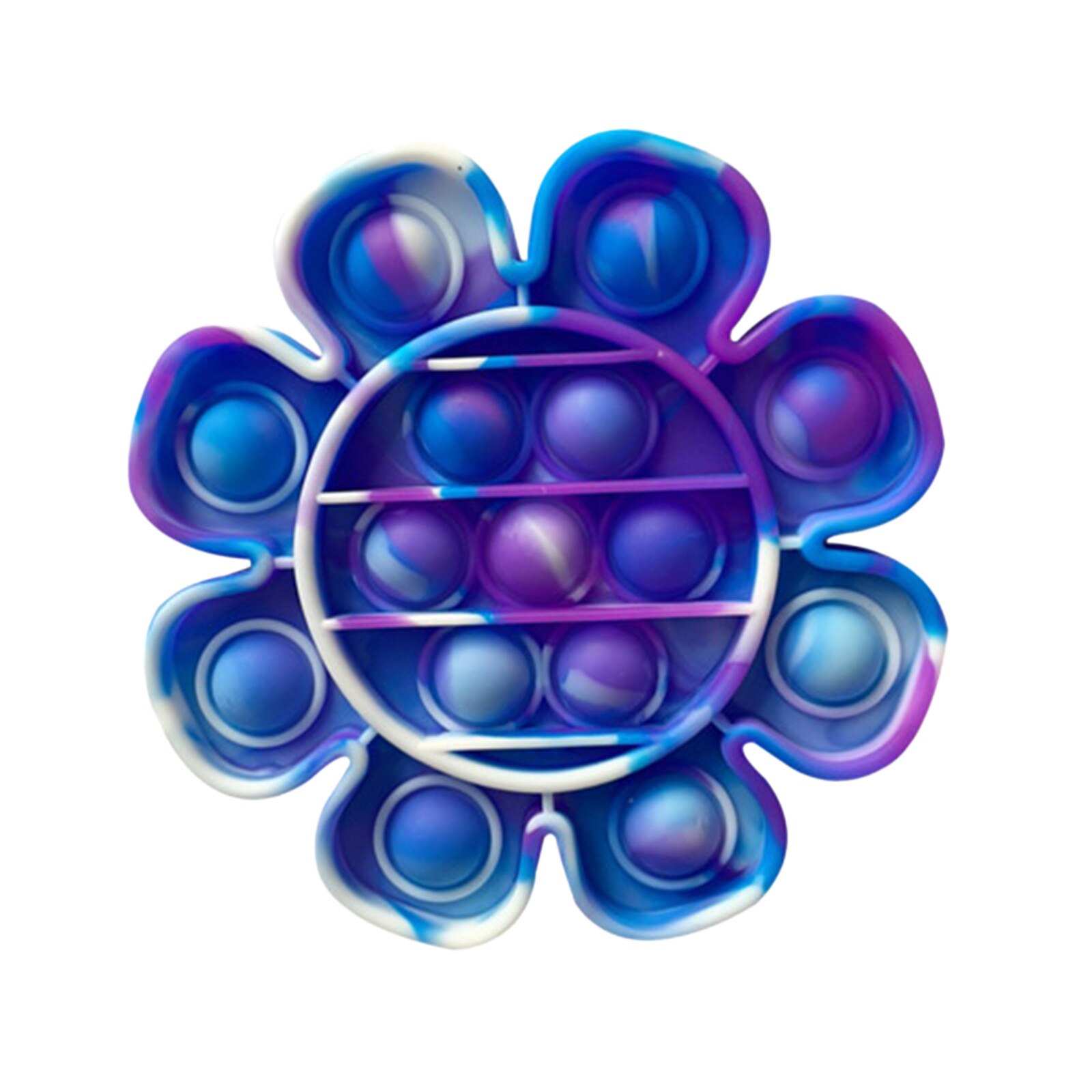 Push Bubble pop it Autism Fidget Toys Special Needs Stress Reliever Helps Relieve Stress and Increase Focus Soft Squeeze Toy: N