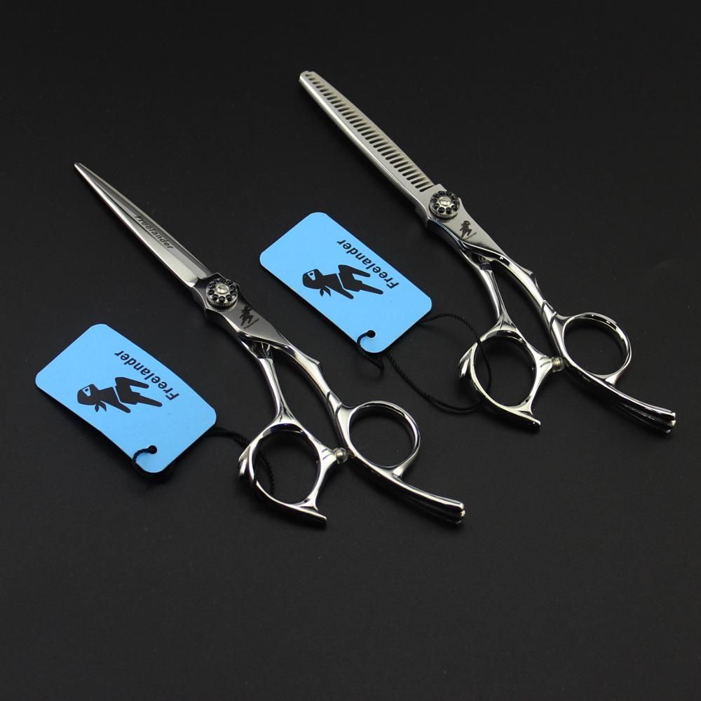 Import hairdressing scissors 6 inch hair cutting scissors thinning scissors Barbershop hairdressing tool set