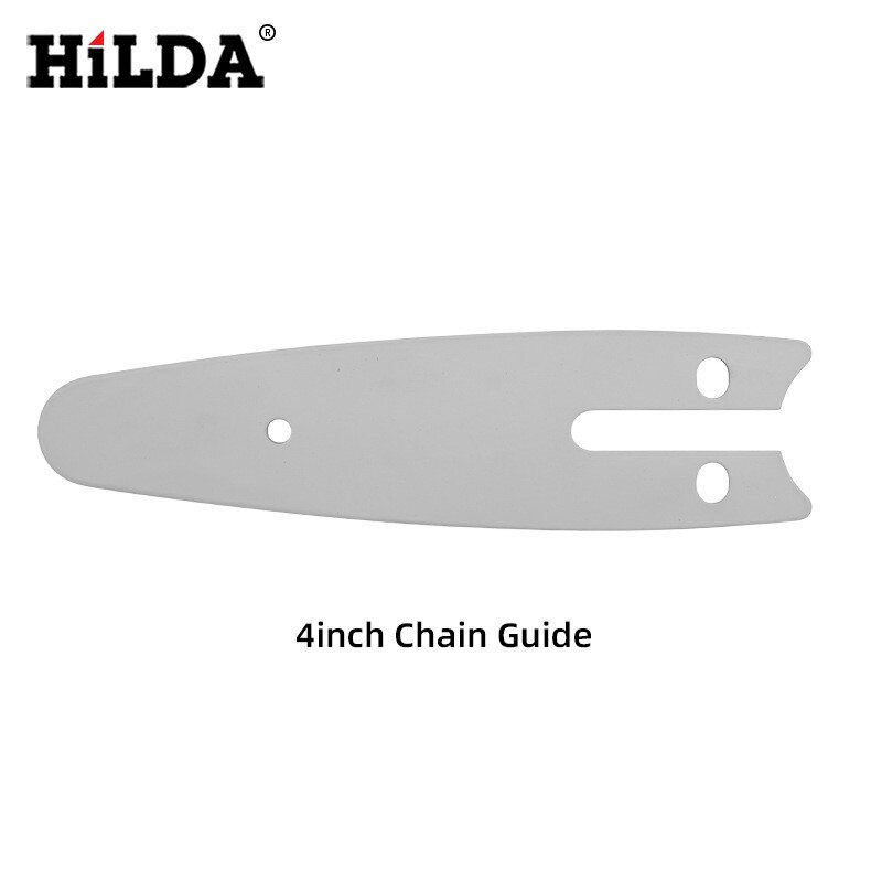 HILDA 4 Cal mini stalowy łańcuch robić piły łańcuchowej przewodnik piła elektryczna wymiana akcesoriów elektryczna piła łańcuchowa robić elektrycznej piły łańcuchowej: Chain Guide