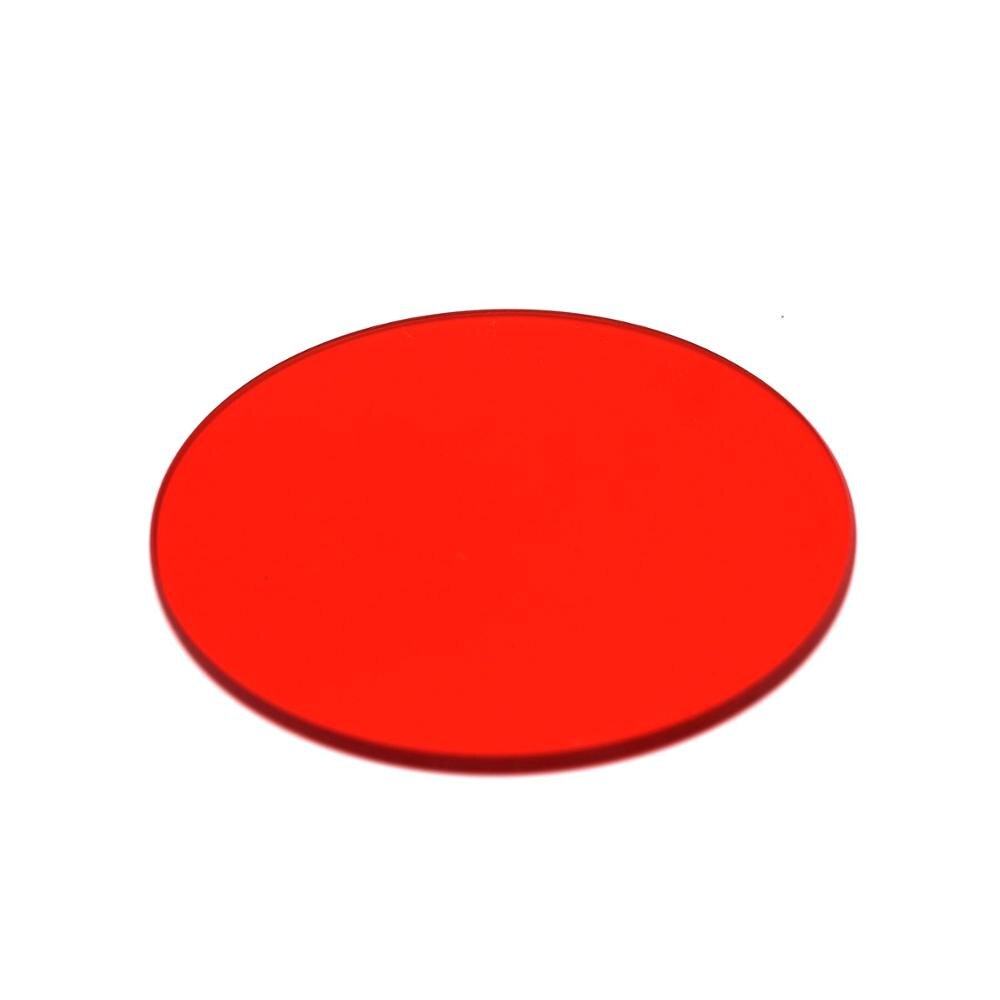 650nm led diameter 49mm red optical ir pass filter HB650